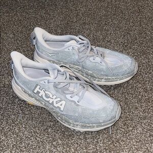 Hoka Women's Light Gray Athletic Shoes